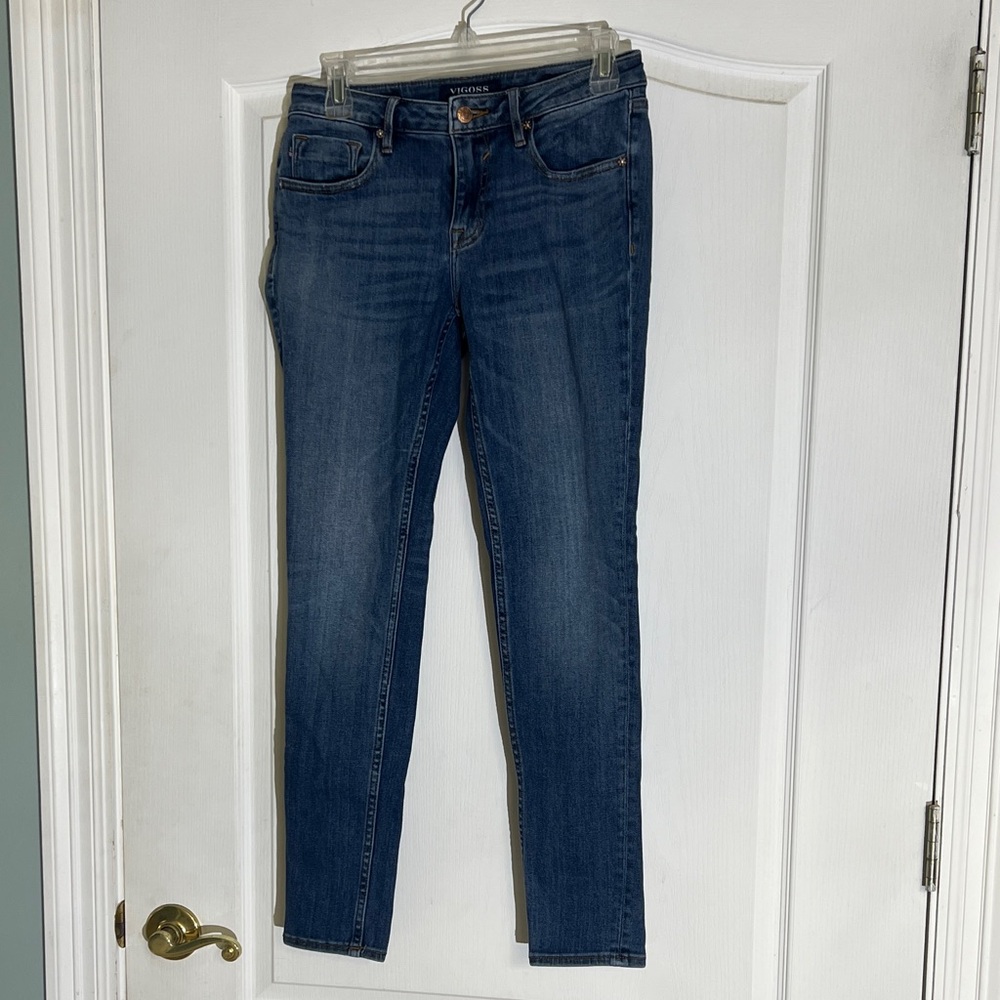 Vigoss Dark Blue High-Rise Skinny Jeans